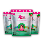 Citrus Flower Blossom Triple Pak hero shot showing three citrus detergent pouches bundled together at a 15% off value price