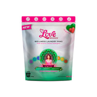 Citrus Triple Pack packaging close-up, single pouch front label showing the Love Brands citrus formula details