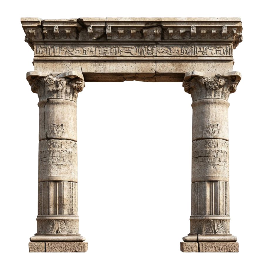 Ancient stone archway