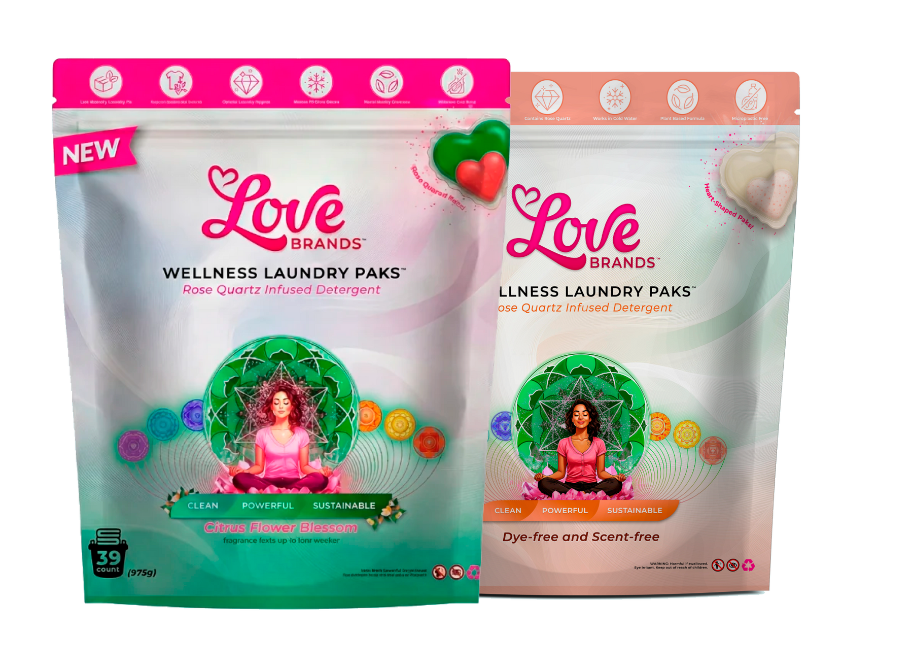Love wellness laundry paks