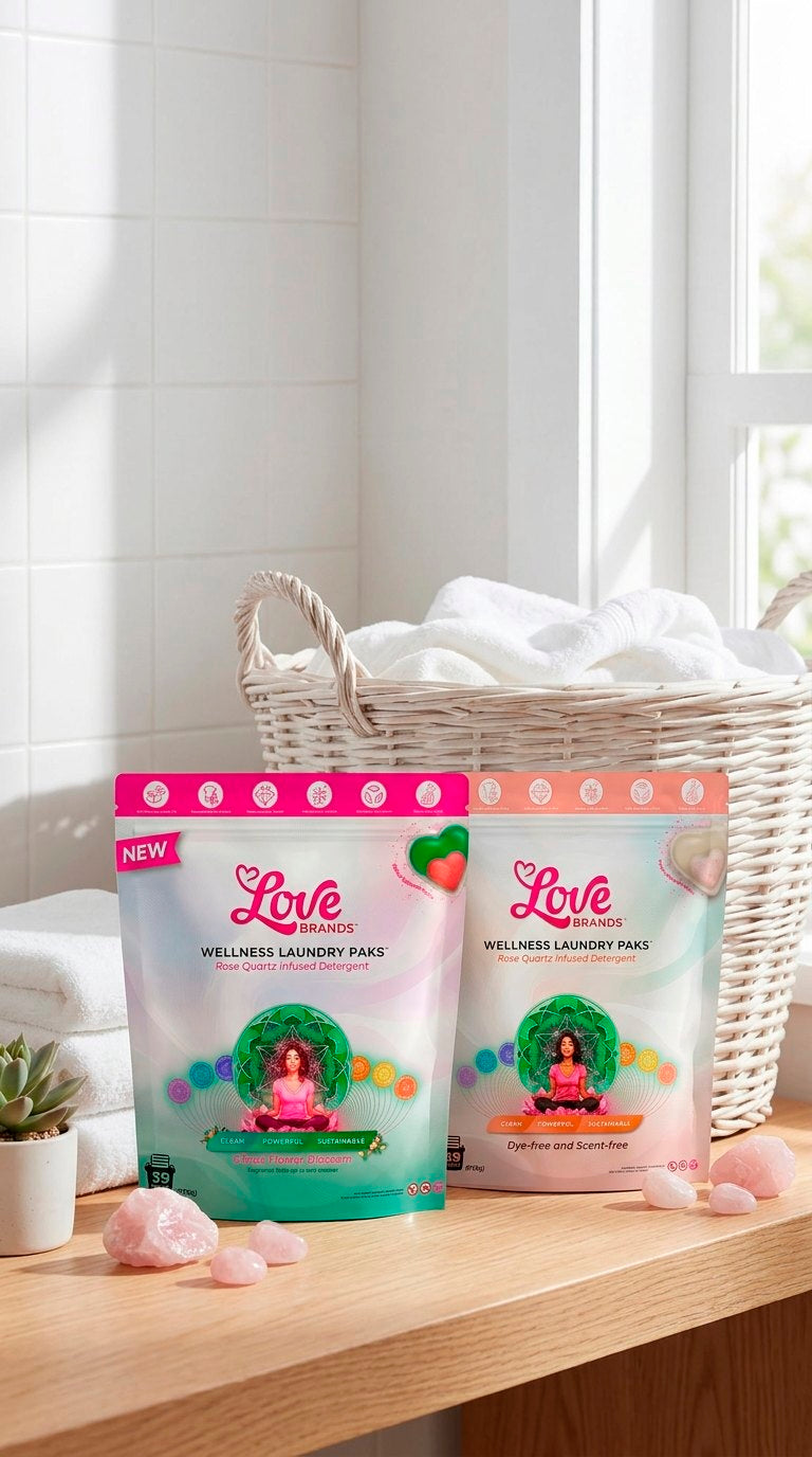 Love Brands laundry paks